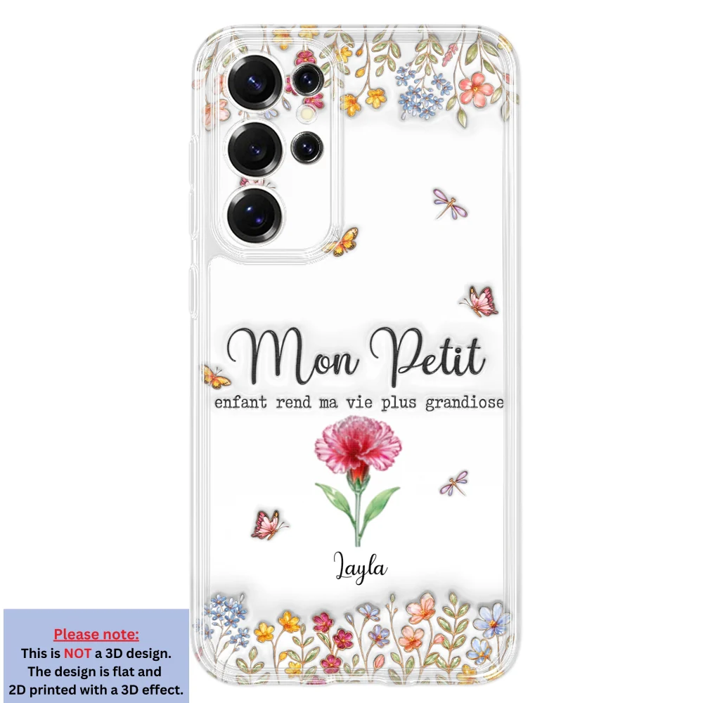 Rendez la vie plus merveilleuse avec de charmants enfants – Coque de téléphone personnalisée avec effet 3D gonflé - Image 34