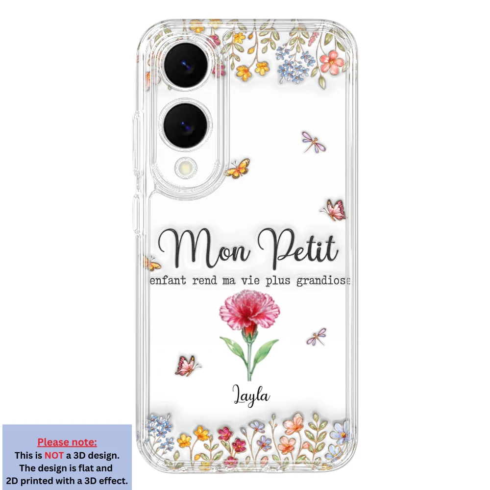 Rendez la vie plus merveilleuse avec de charmants enfants – Coque de téléphone personnalisée avec effet 3D gonflé - Image 36