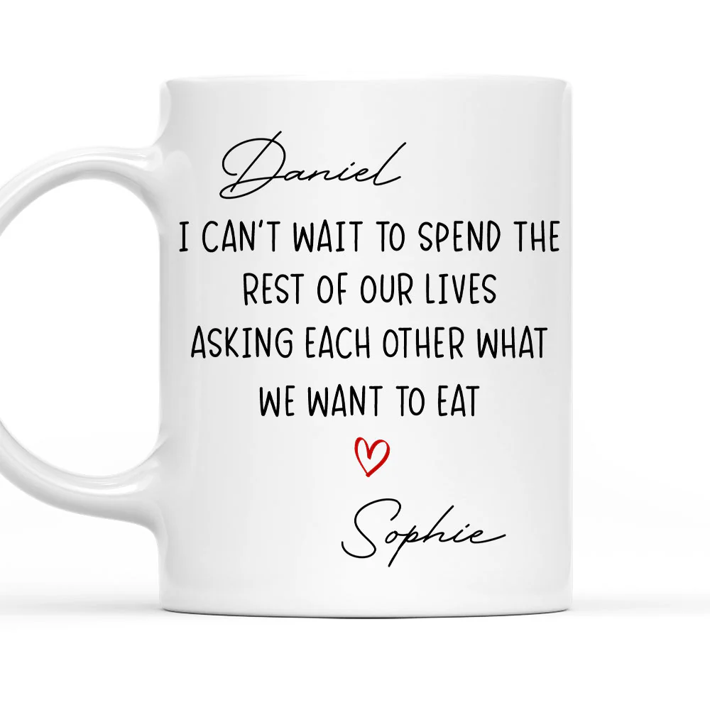 Rest Of Our Lives - Personalized Custom Coffee Mug