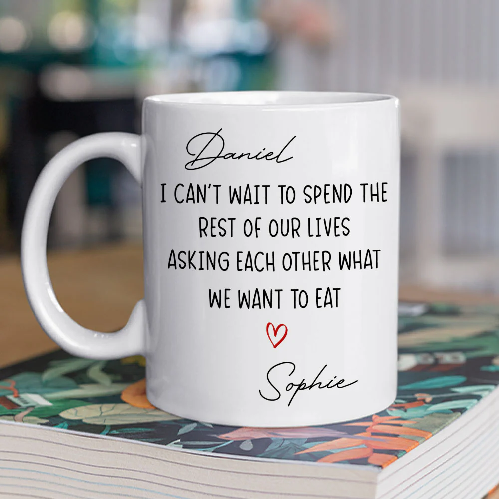 Rest Of Our Lives - Personalized Custom Coffee Mug - Image 2