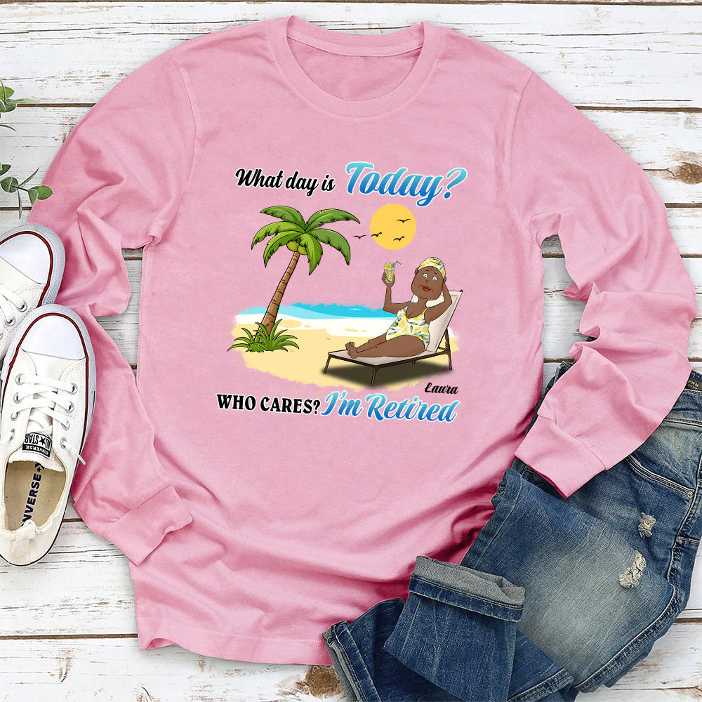 Retired But Not Expired - Personalized Custom Shirt - Image 4