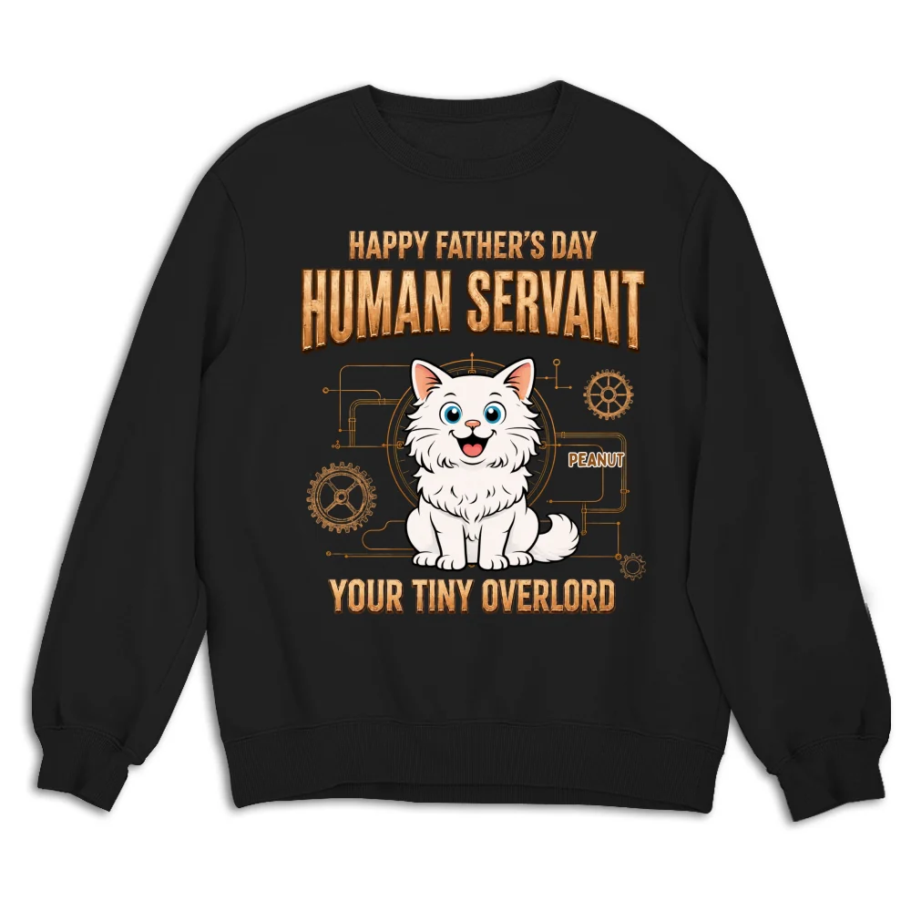 Retro Cartoon Cat - Personalized Custom Shirt - Image 11