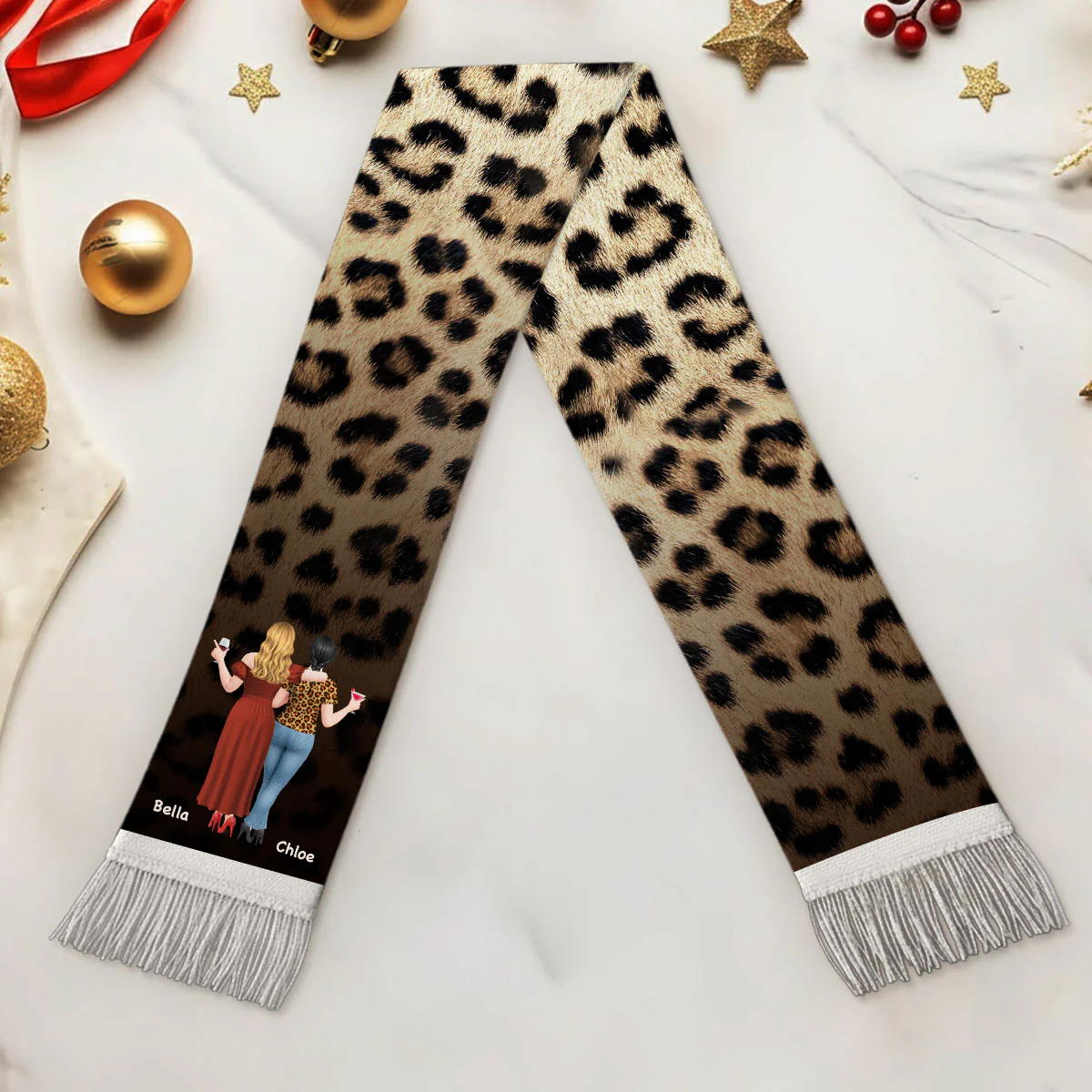 Right In The Throat - Personalized Custom Scarf - Image 3