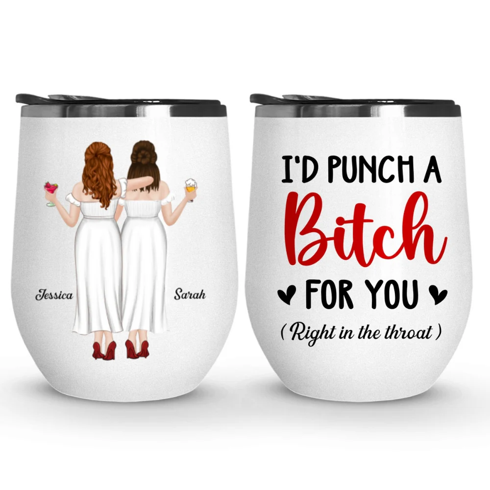 Right There - Personalized Custom Wine Tumbler - Image 5