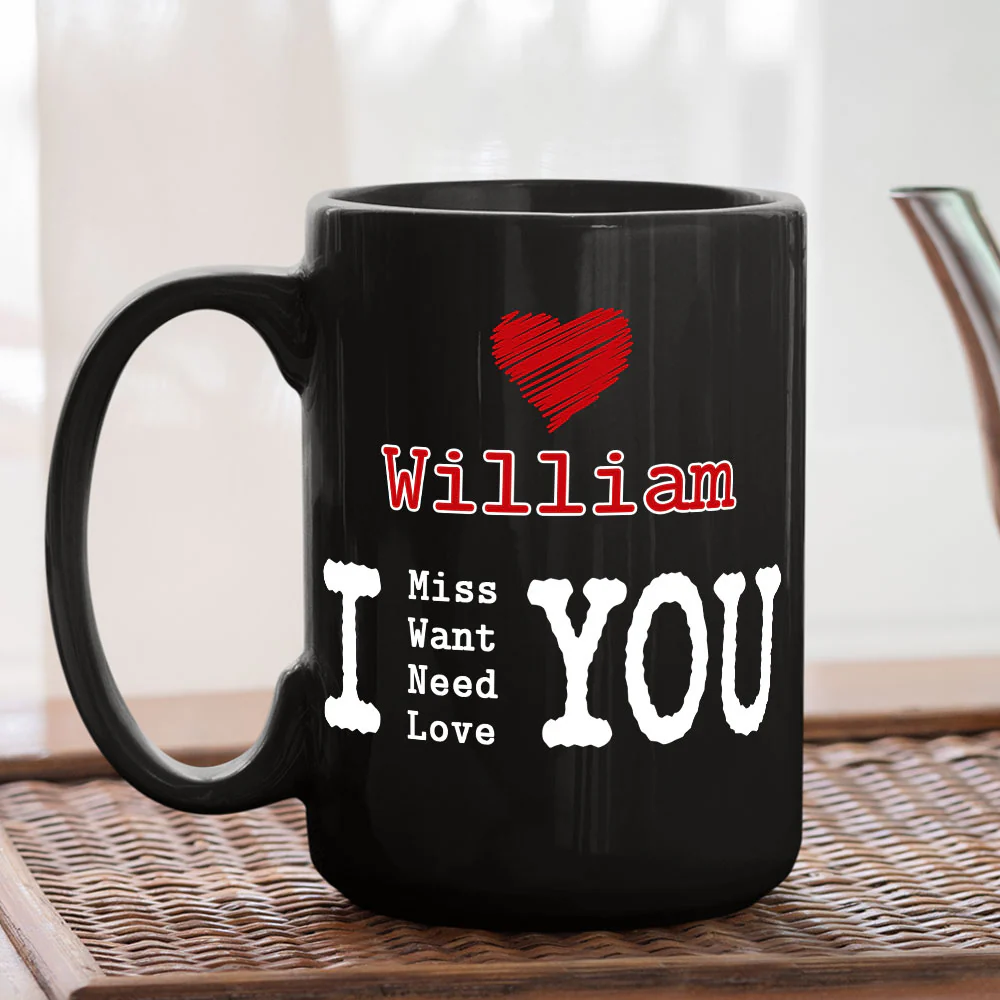 Romantic Mug - Personalized Custom Coffee Mug - Image 4