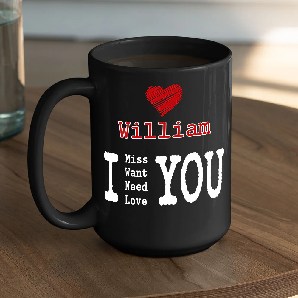 Romantic Mug - Personalized Custom Coffee Mug - Image 5