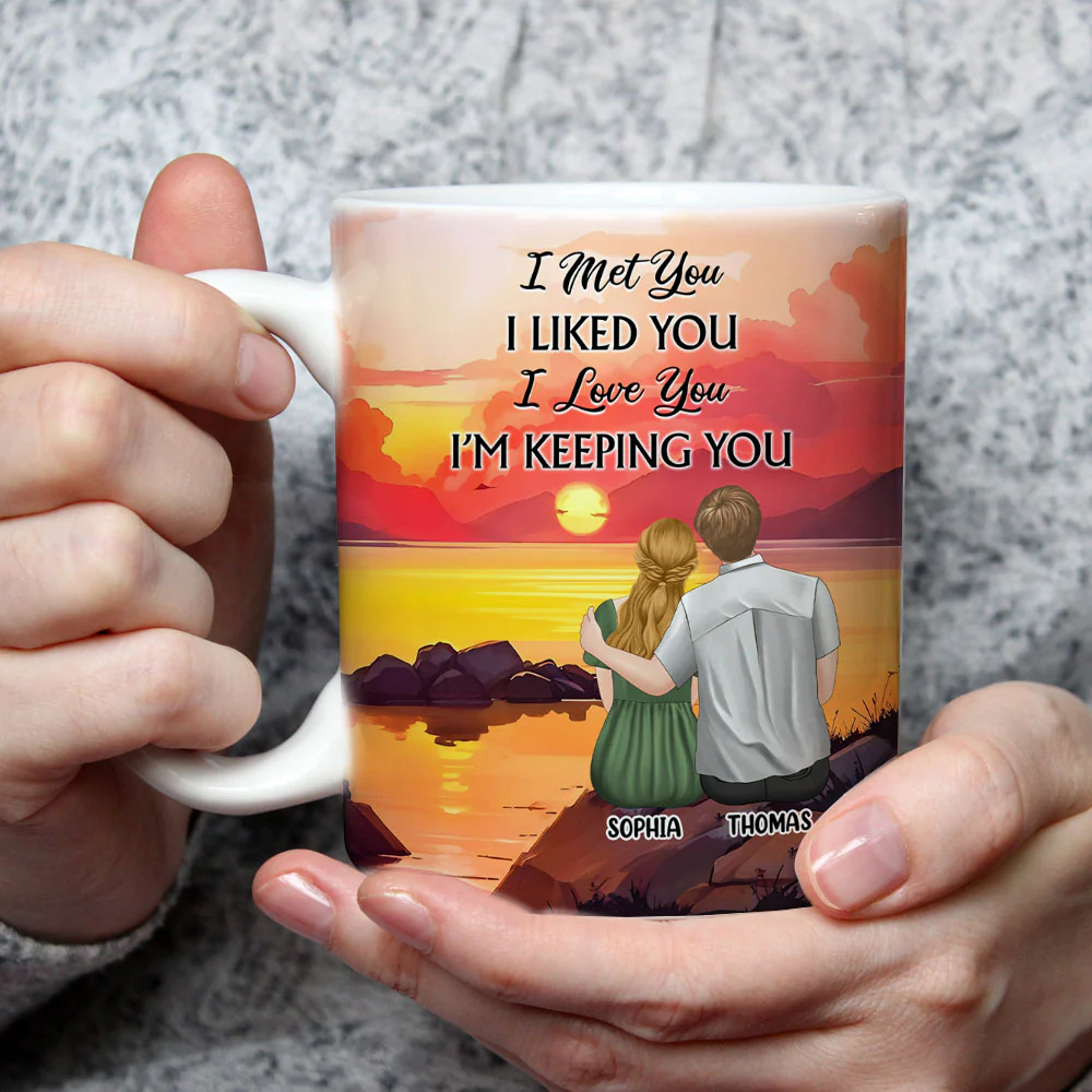 Romantic - Personalized Custom Coffee Mug - Image 3
