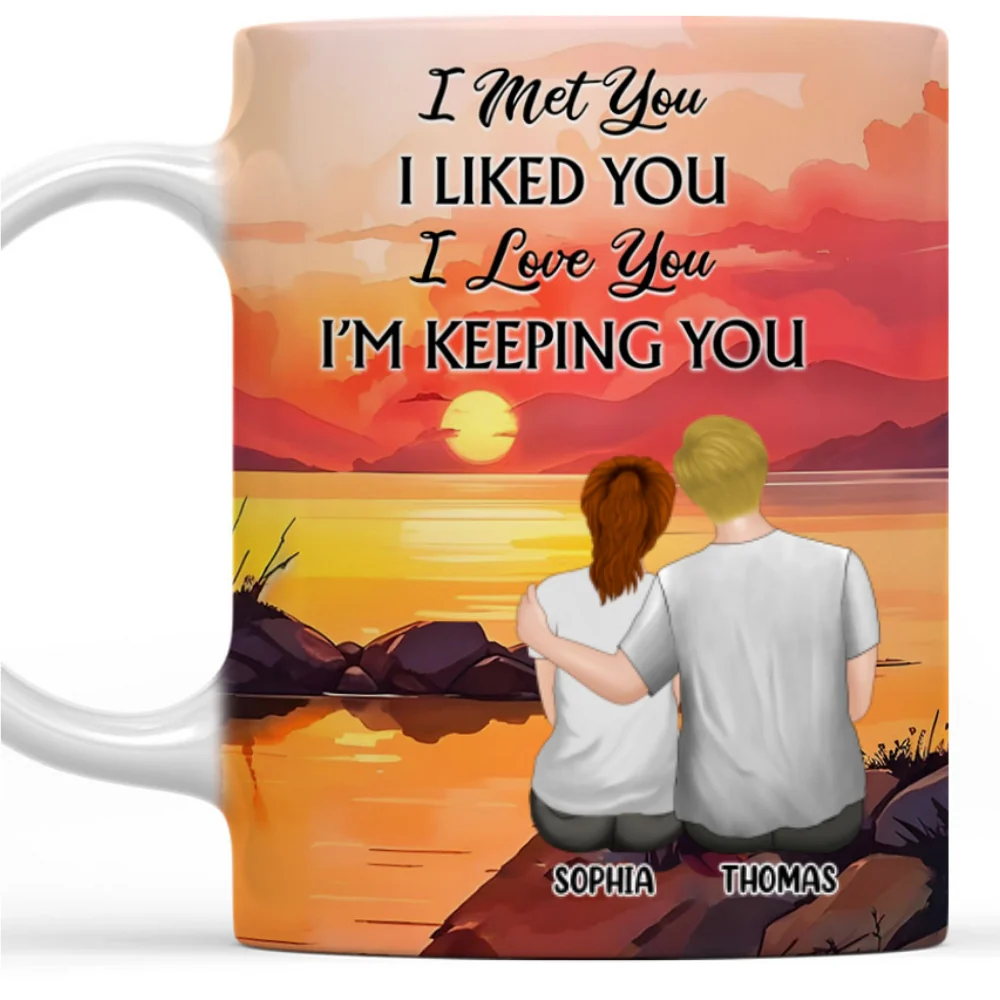 Romantic - Personalized Custom Coffee Mug - Image 6