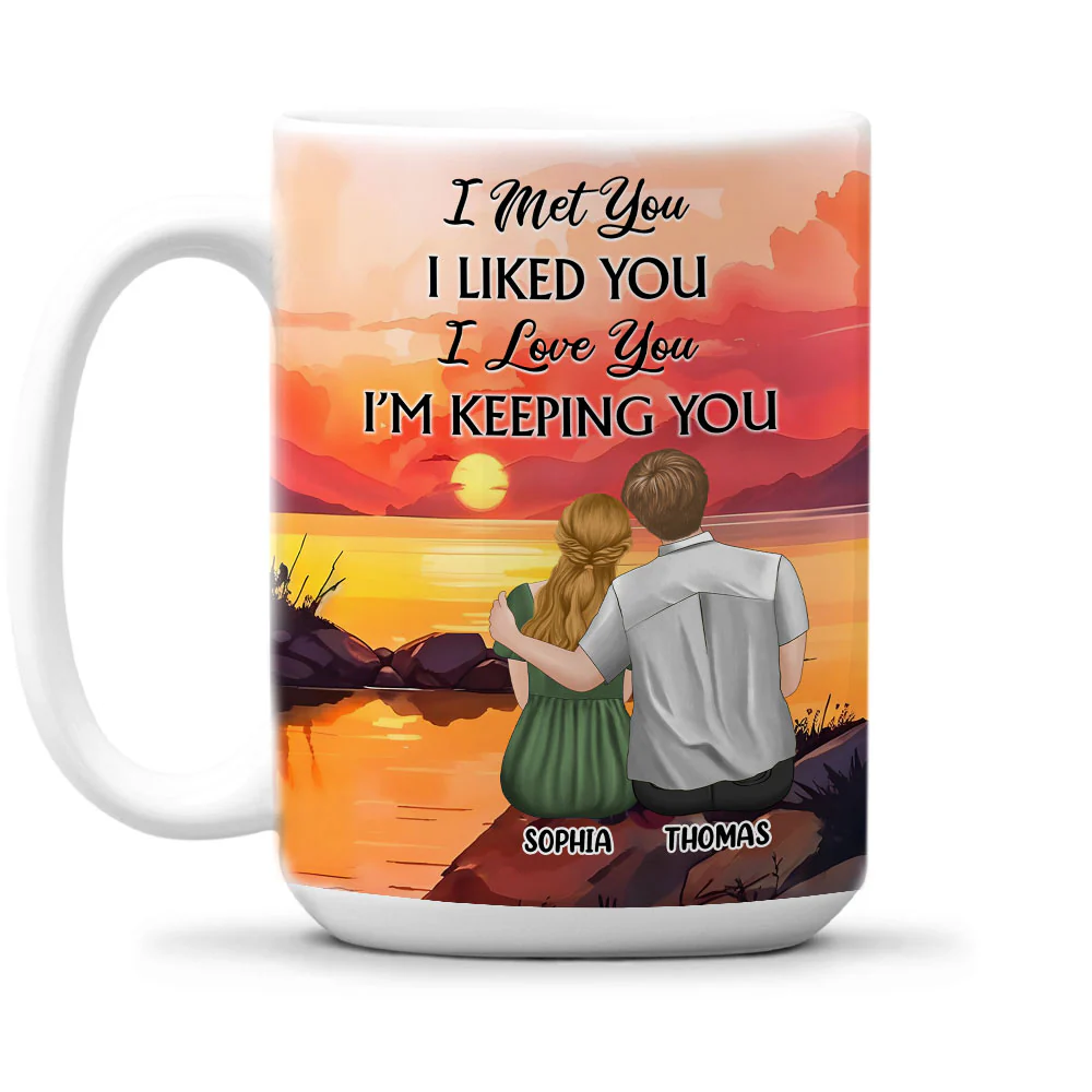 Romantic - Personalized Custom Coffee Mug - Image 7