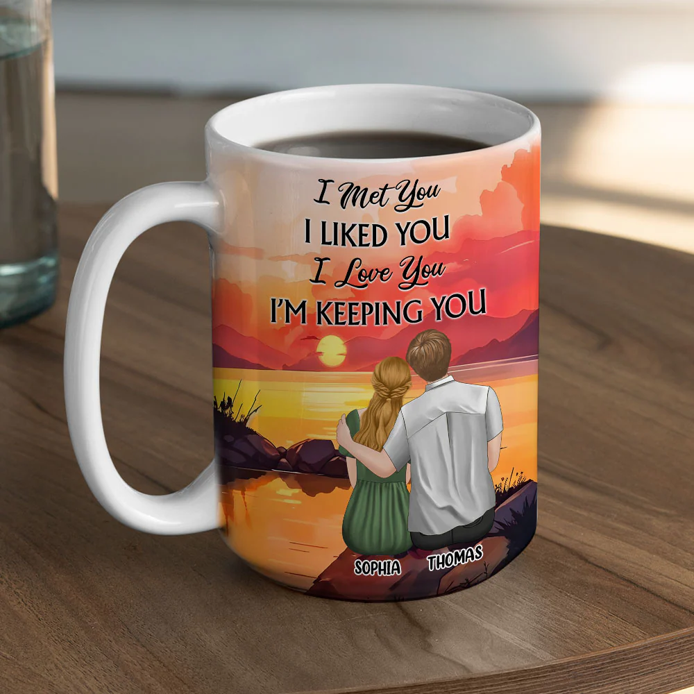 Romantic - Personalized Custom Coffee Mug - Image 8