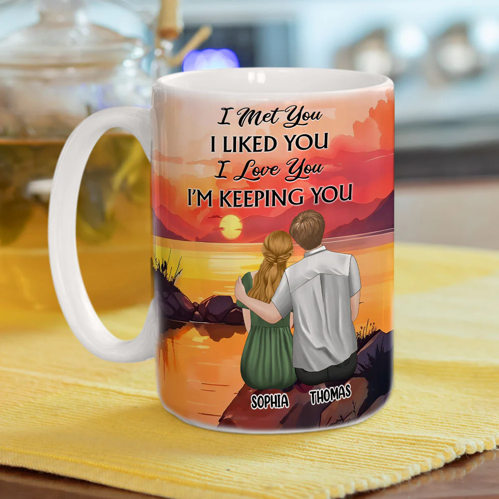 Romantic - Personalized Custom Coffee Mug - Image 9