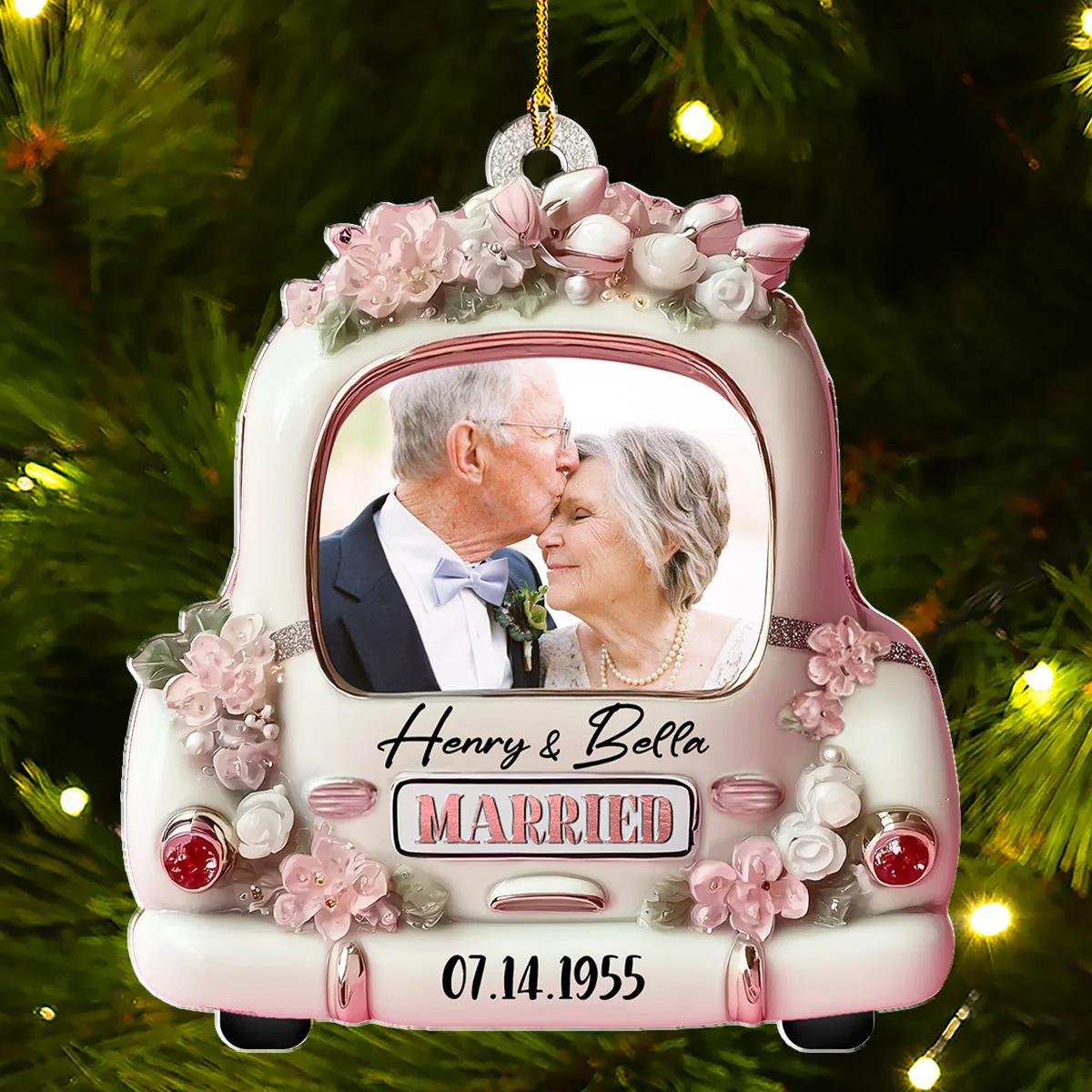 Run To You - Personalized Custom Acrylic Ornament - Image 4