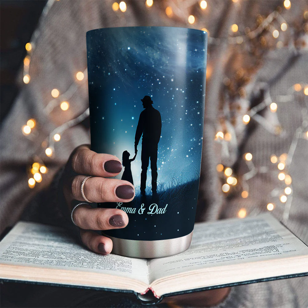 Safe, Well And Happy - Personalized Custom Tumbler - Image 3