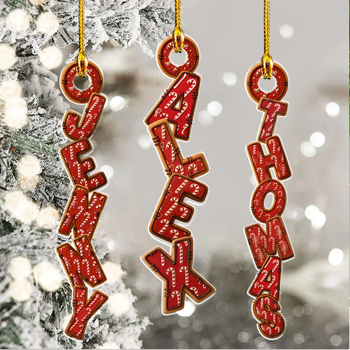 Santa Claus Letter - Personalized Custom Acrylic Ornament - Image 2