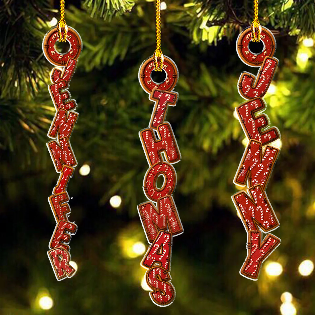 Santa Claus Letter - Personalized Custom Acrylic Ornament - Image 3