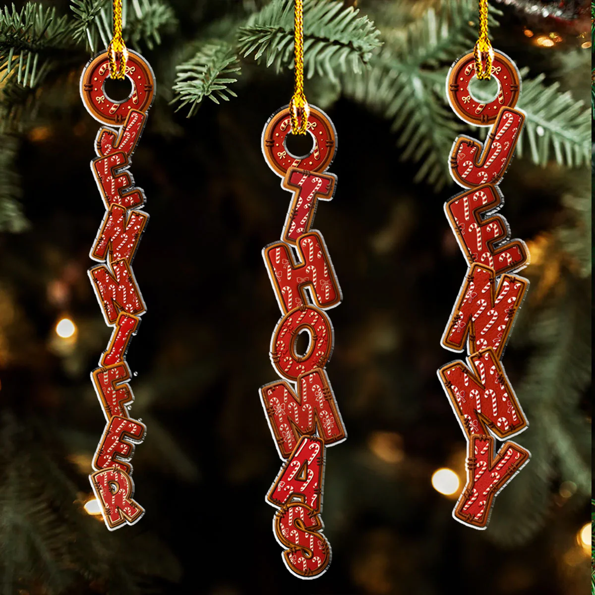 Santa Claus Letter - Personalized Custom Acrylic Ornament - Image 4