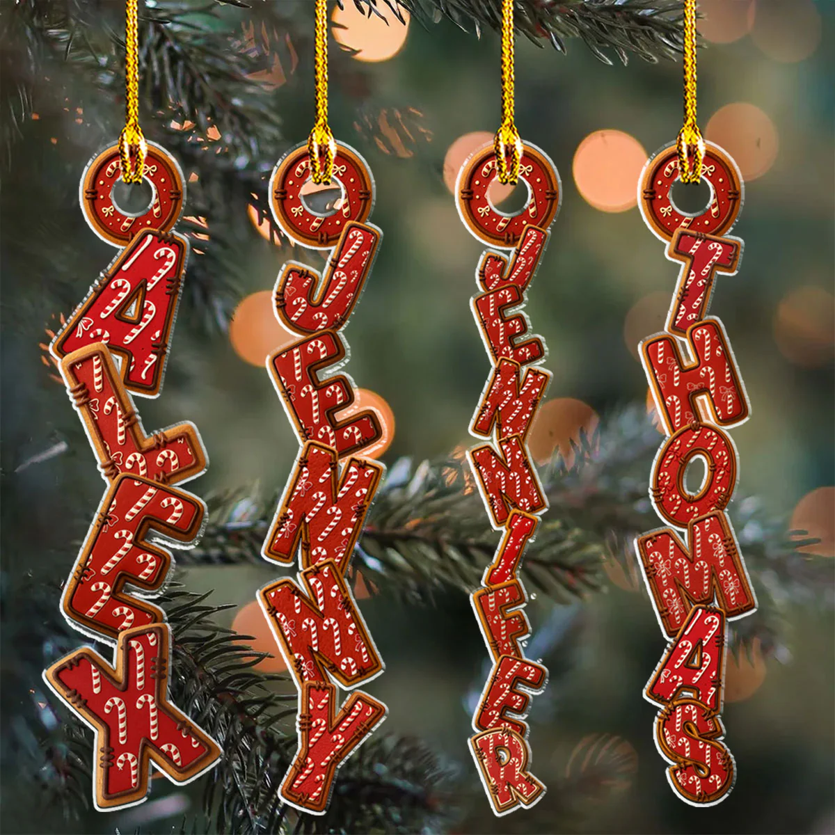 Santa Claus Letter - Personalized Custom Acrylic Ornament - Image 5