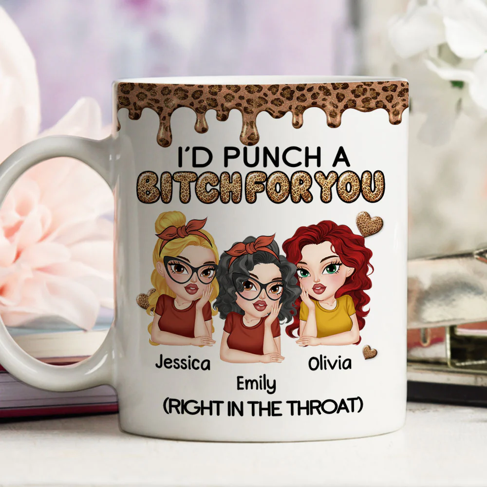 Savage Angels - Personalized Custom Coffee Mug - Image 4