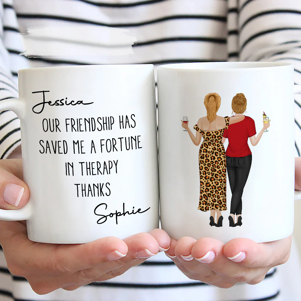 Save Me A Fortune - Personalized Custom Coffee Mug - Image 3