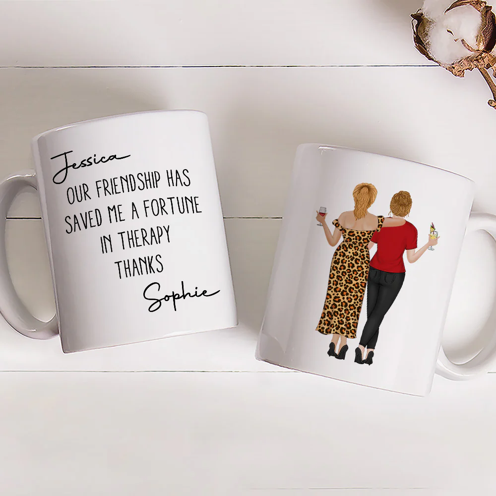 Save Me A Fortune - Personalized Custom Coffee Mug - Image 5