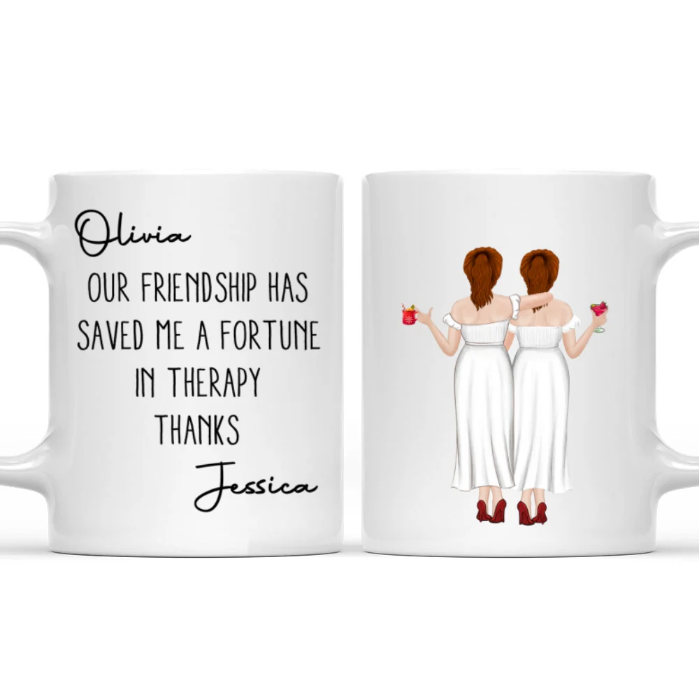 Save Me A Fortune - Personalized Custom Coffee Mug - Image 9