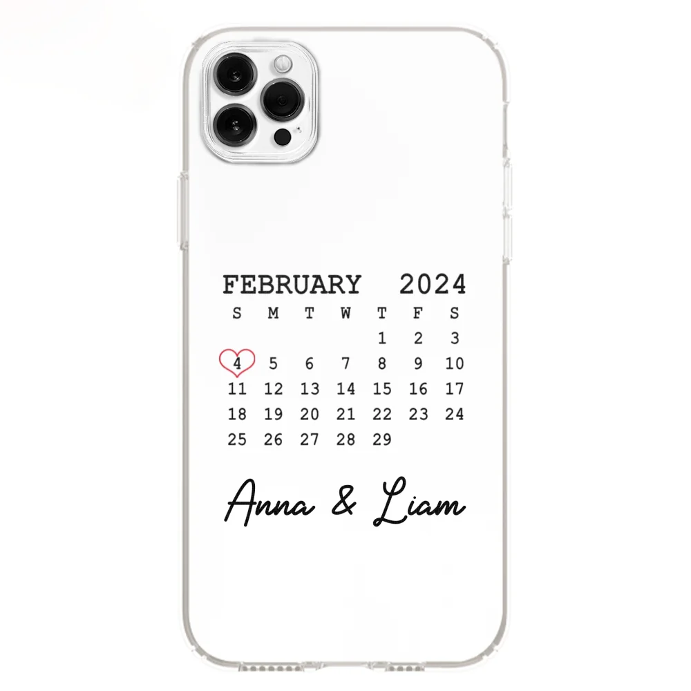 Save The Date Forever - Personalized Custom Phone Case - Image 12