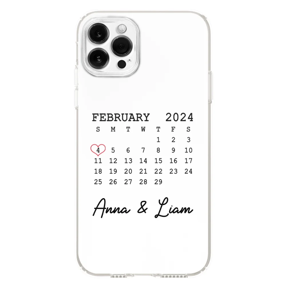 Save The Date Forever - Personalized Custom Phone Case - Image 13