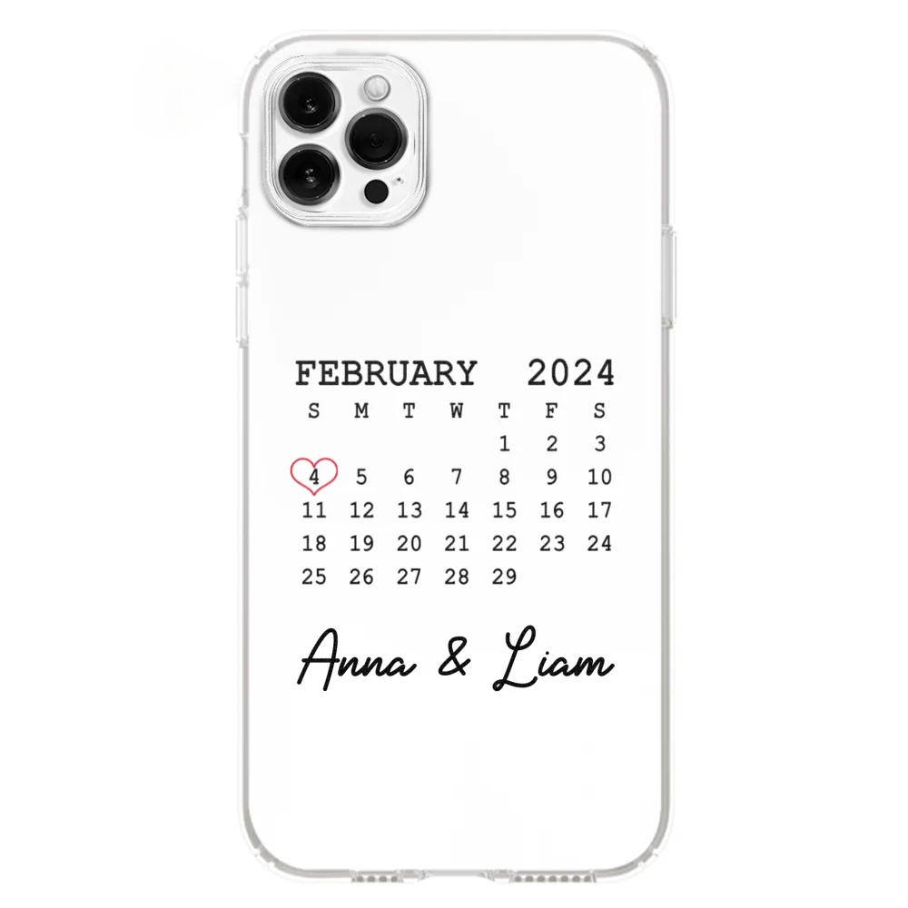 Save The Date Forever - Personalized Custom Phone Case - Image 15