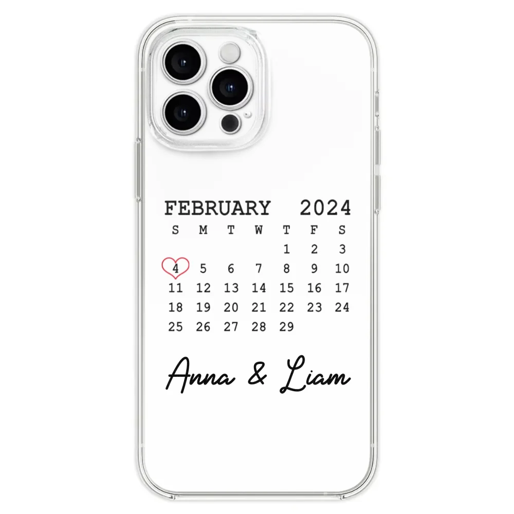 Save The Date Forever - Personalized Custom Phone Case - Image 27