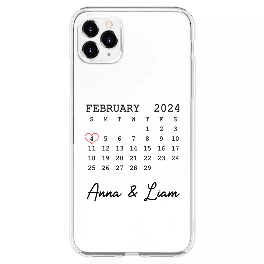 Save The Date Forever - Personalized Custom Phone Case - Image 9