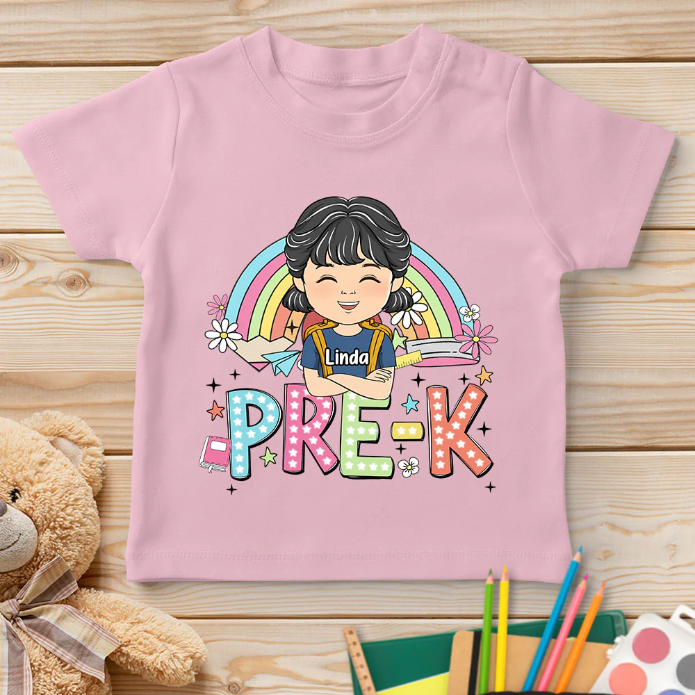 School Level Unlocked - Personalized Custom Youth T-shirt - Image 4