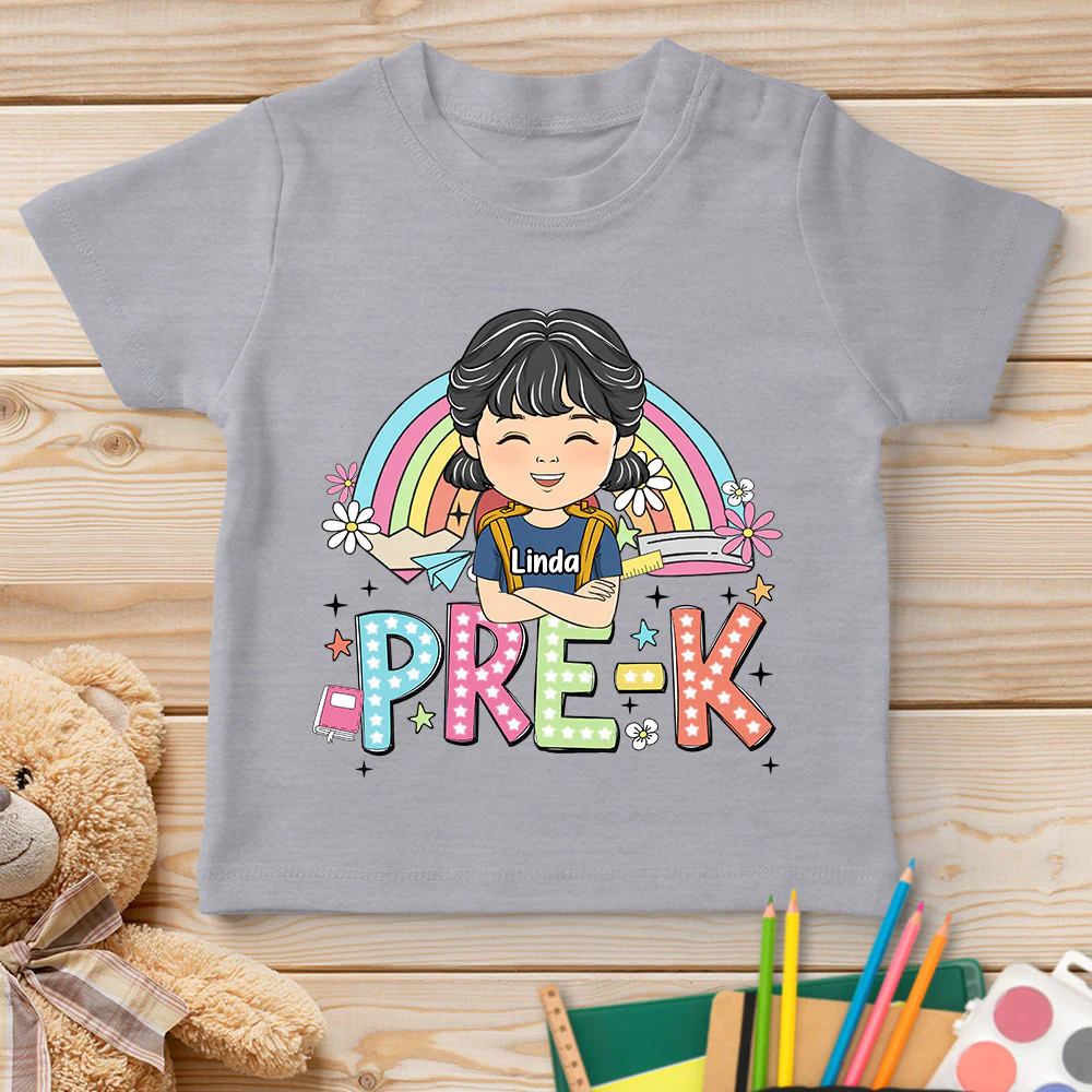 School Level Unlocked - Personalized Custom Youth T-shirt - Image 5