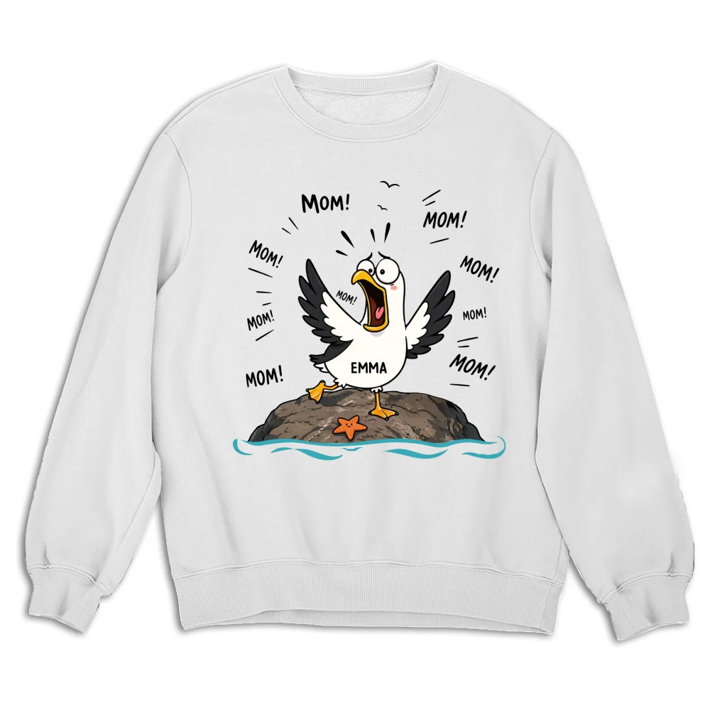 Seagull Mom Mom Mom - Personalized Custom Shirt - Image 14