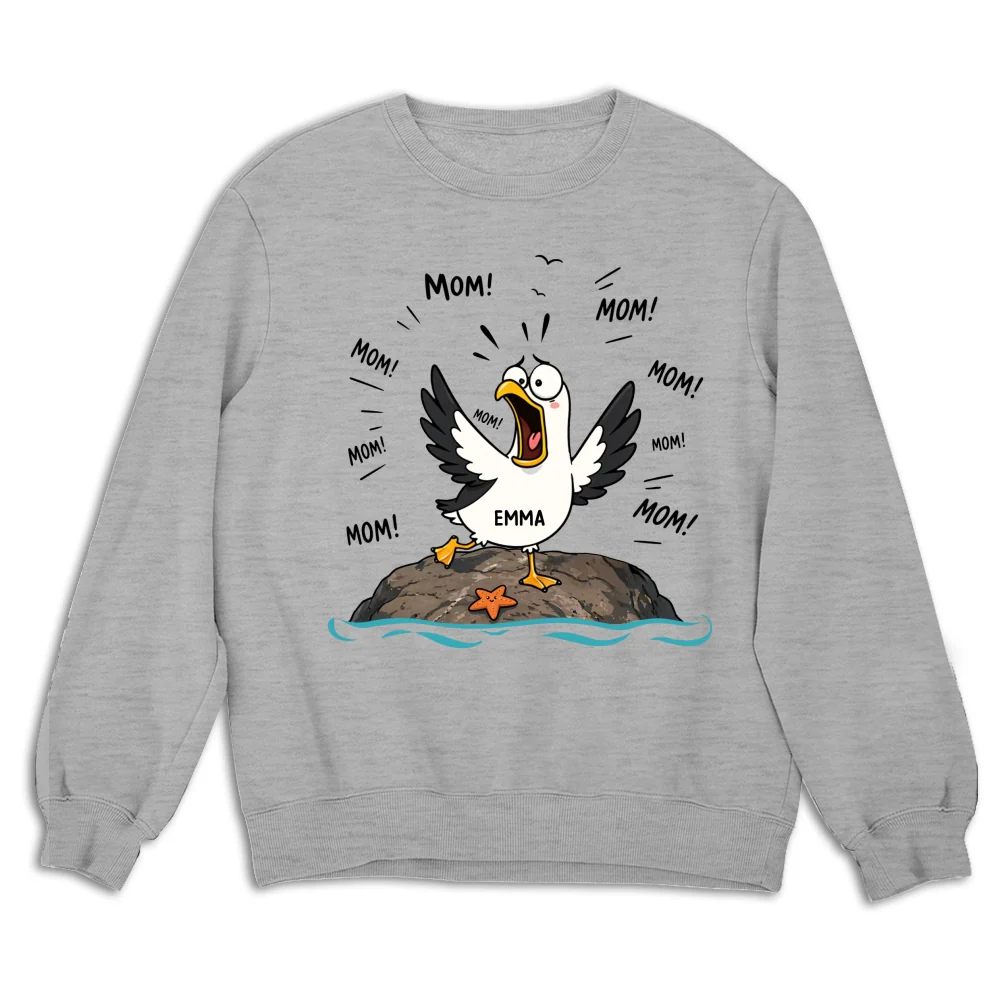 Seagull Mom Mom Mom - Personalized Custom Shirt - Image 15