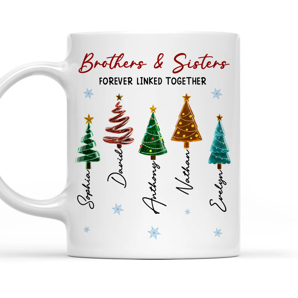 Season Love Siblings - Personalized Custom Coffee Mug