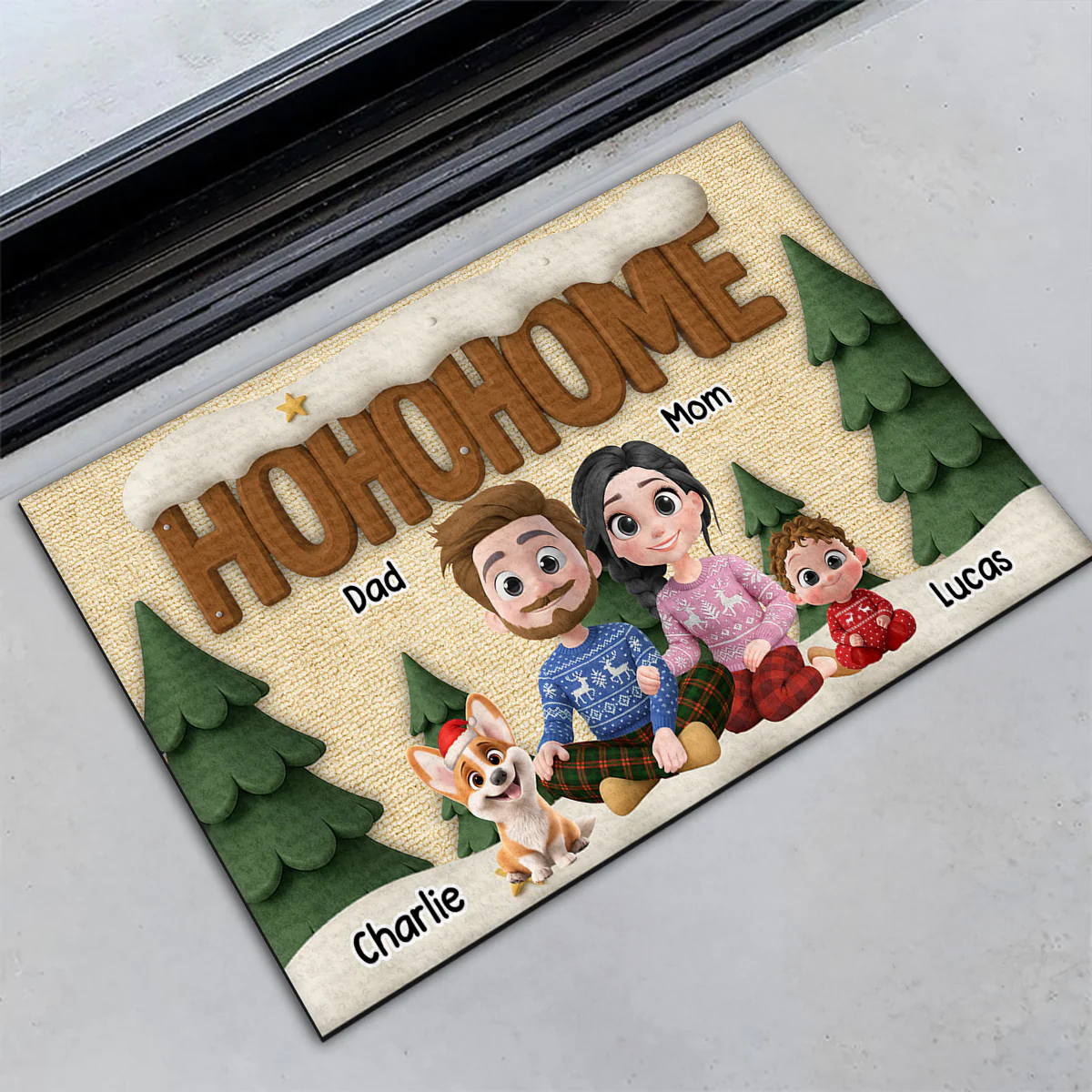 See You Home - Personalized Custom Doormat - Image 3