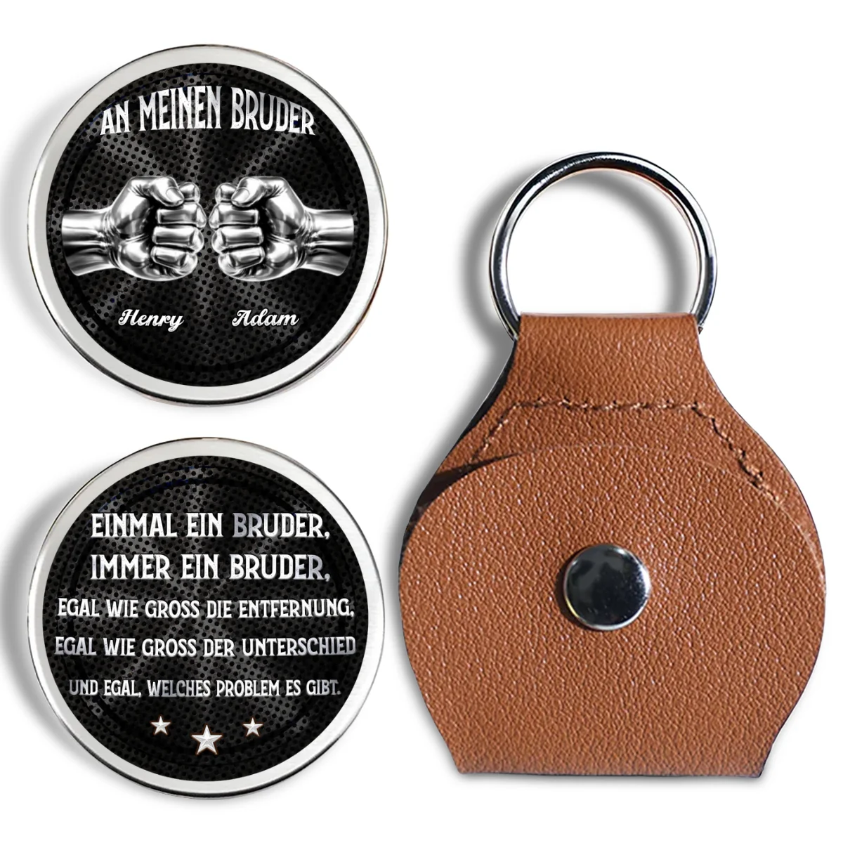 Seelenverwandter Bester Freund – Personalisierte Taschenumarmung - Image 7