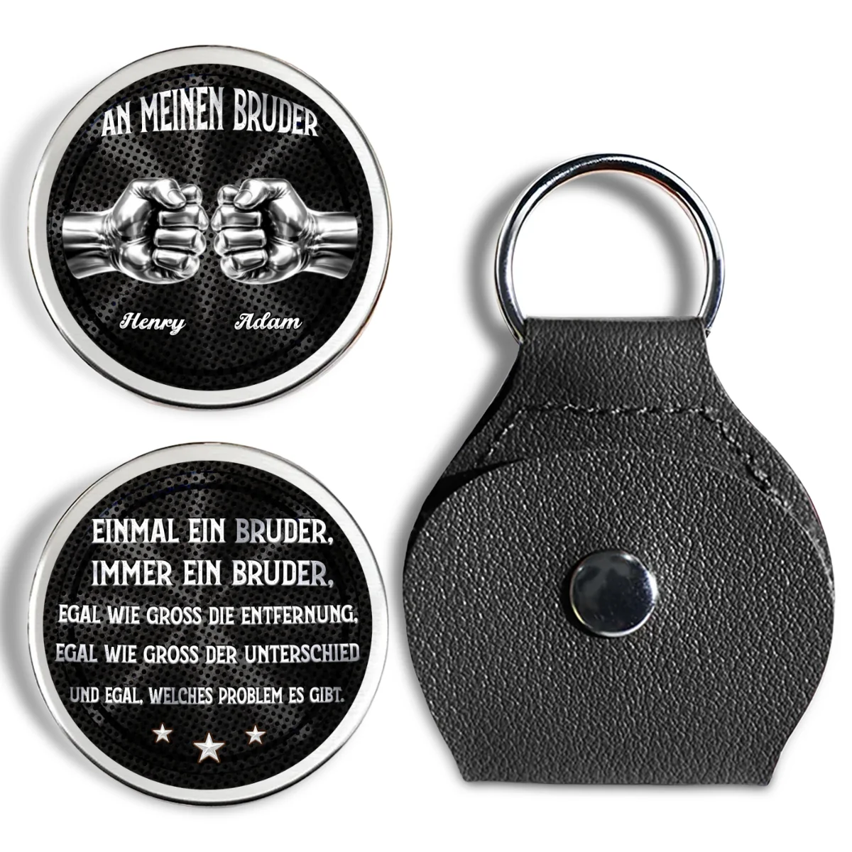Seelenverwandter Bester Freund – Personalisierte Taschenumarmung - Image 8