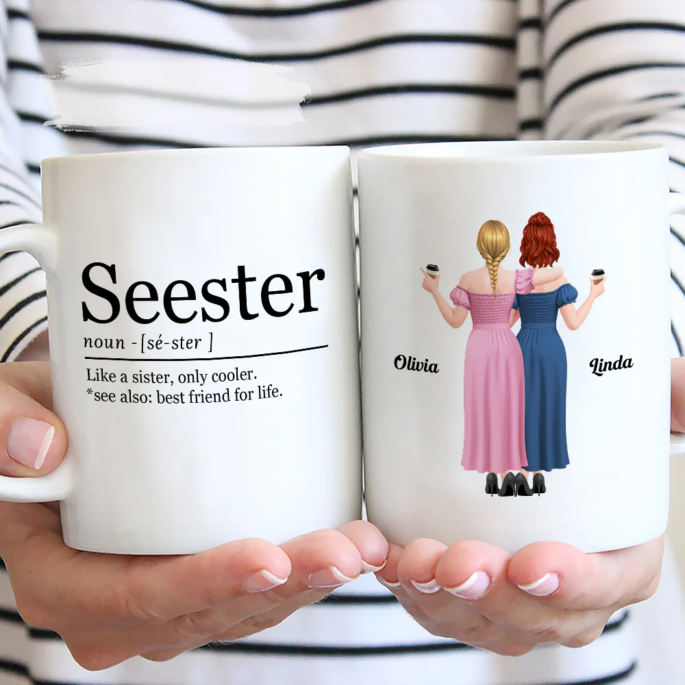 Seester - Personalized Custom Coffee Mug - Image 2
