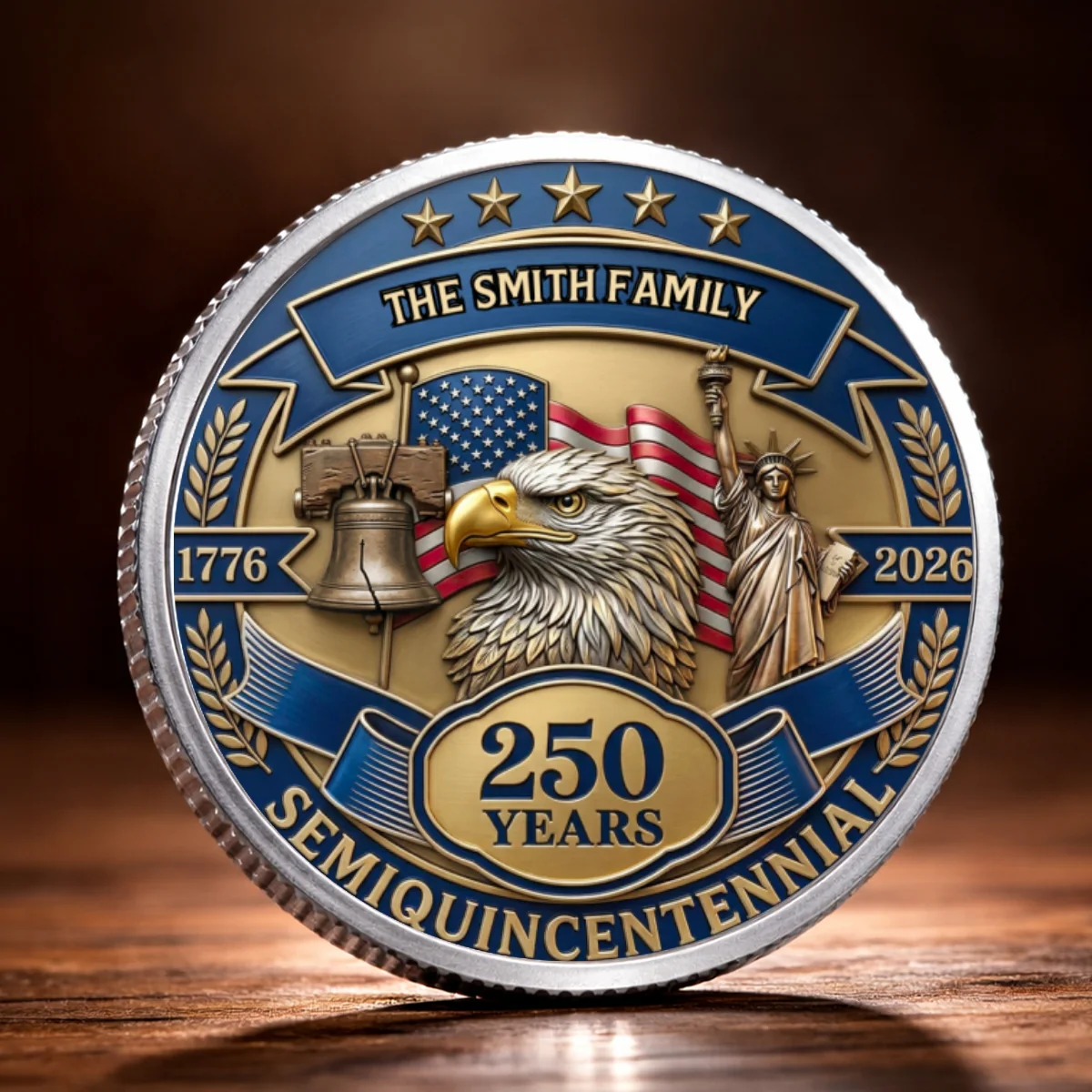 Semiquincentennial - Personalized Custom Commemorative Keepsake Coin - Image 15
