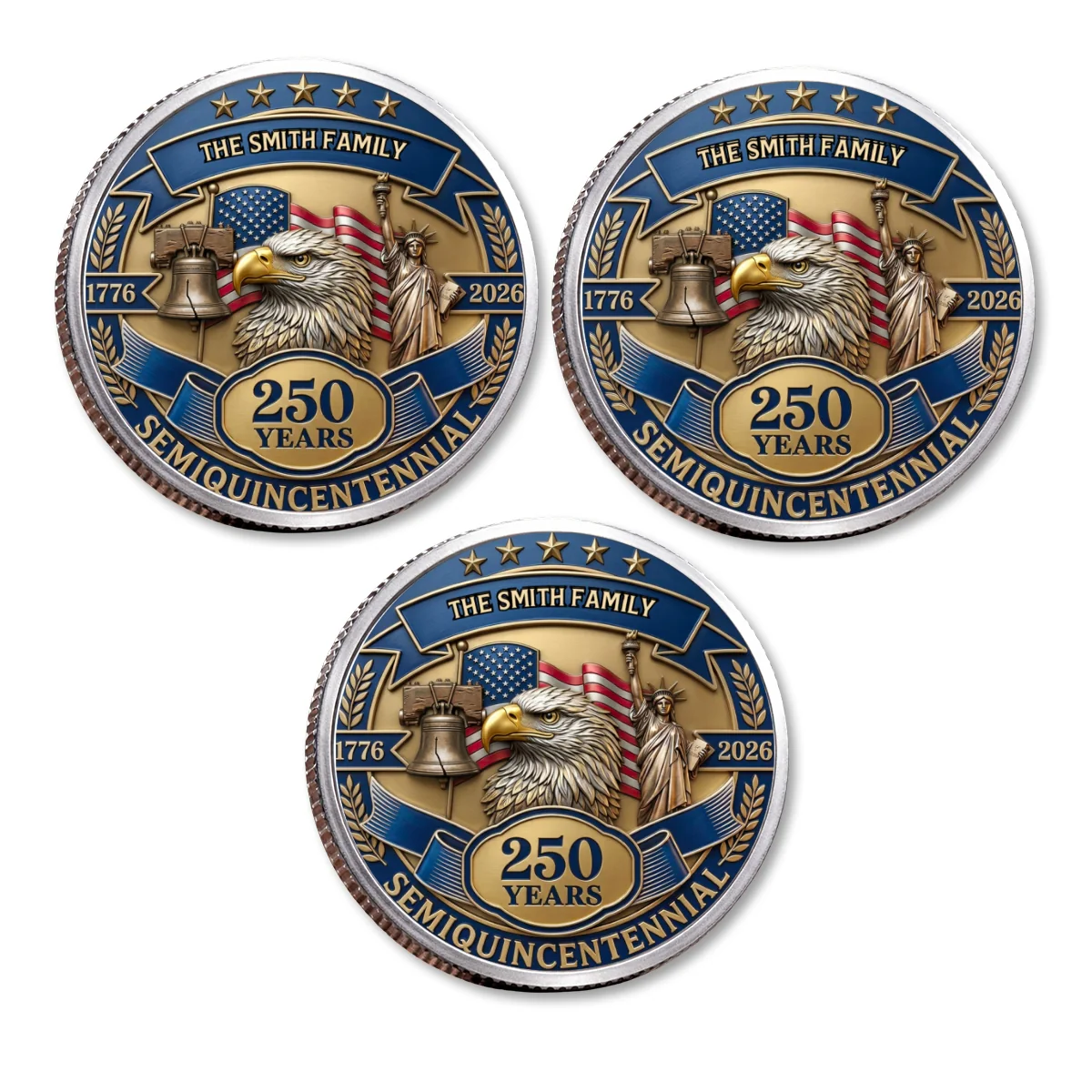 Semiquincentennial - Personalized Custom Commemorative Keepsake Coin - Image 17
