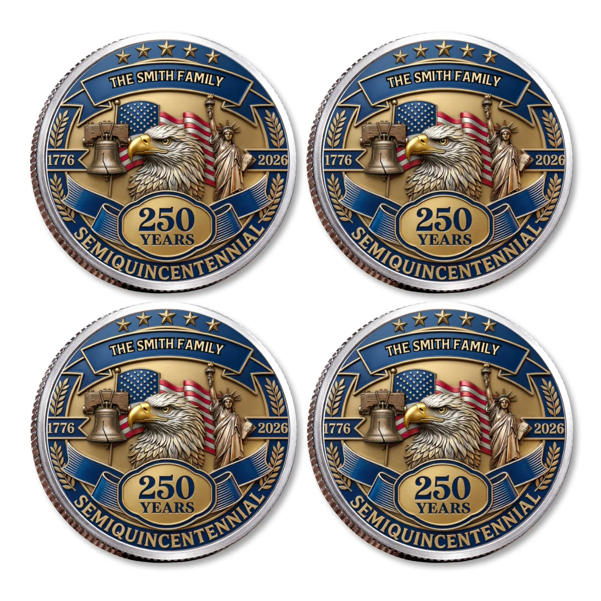 Semiquincentennial - Personalized Custom Commemorative Keepsake Coin - Image 18