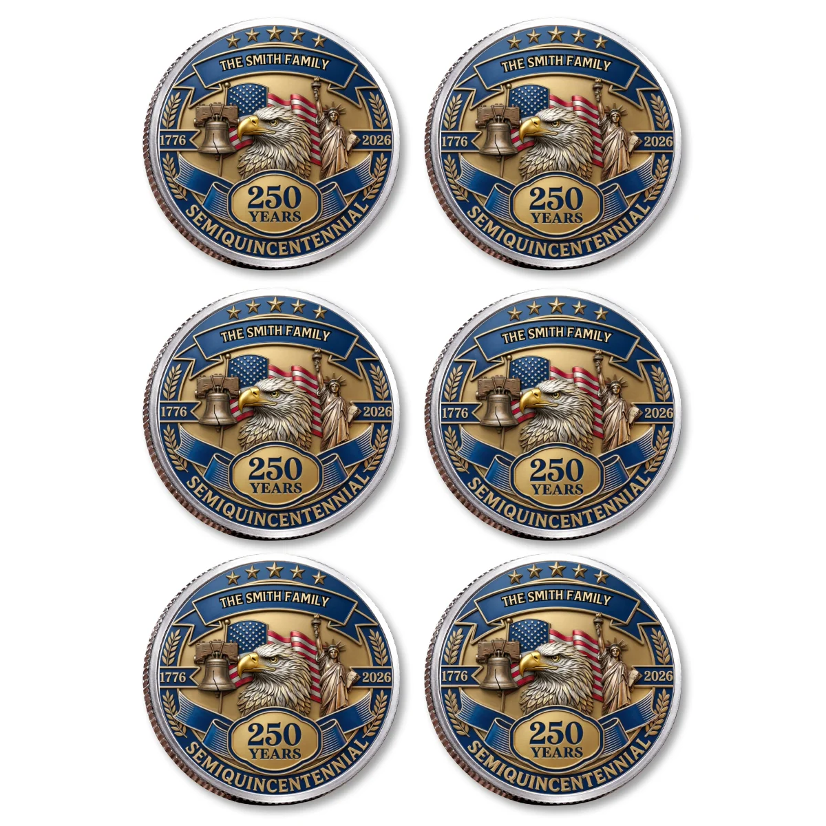 Semiquincentennial - Personalized Custom Commemorative Keepsake Coin - Image 20