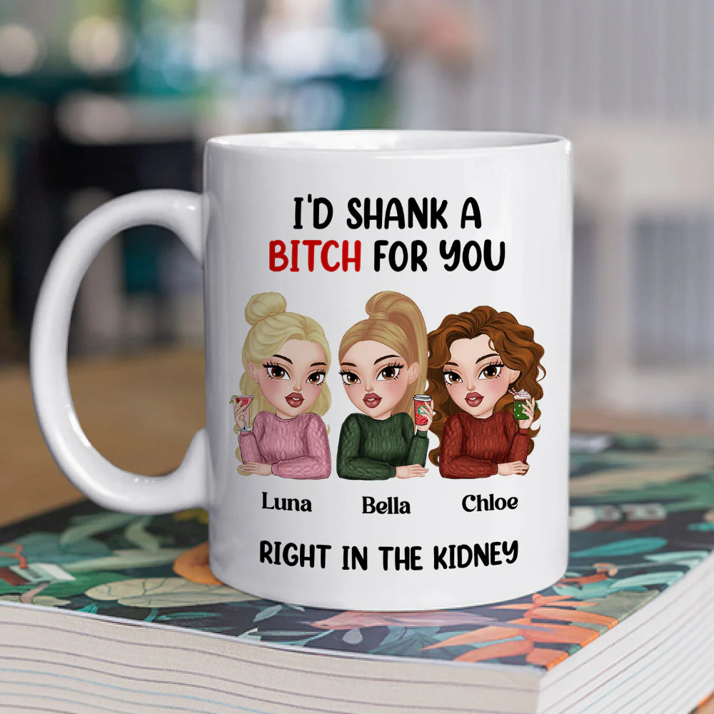 Shank For You - Personalized Custom Coffee Mug - Image 2
