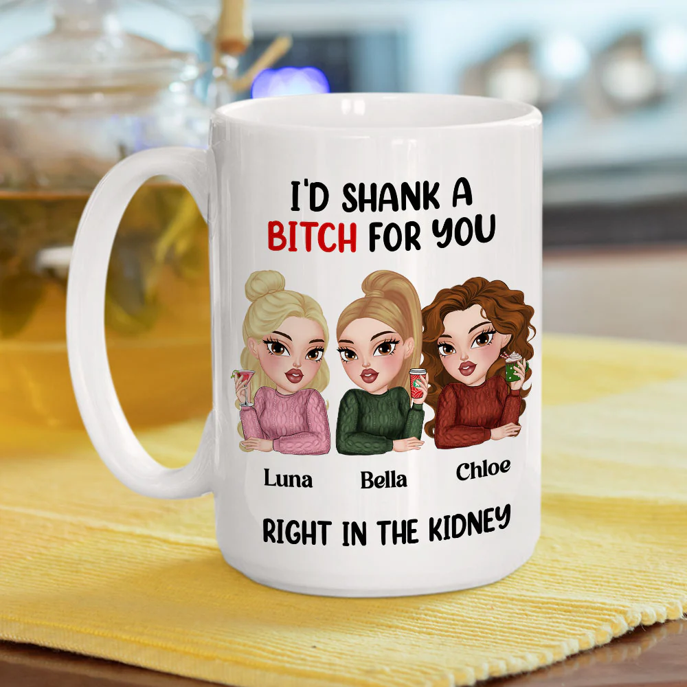 Shank For You - Personalized Custom Coffee Mug - Image 4