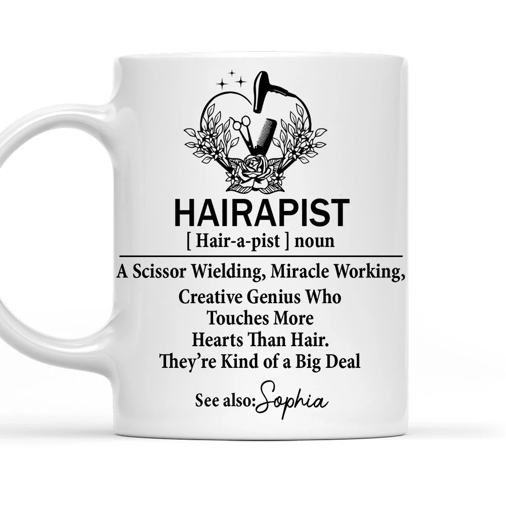 She Creates Pure Magic - Personalized Custom Coffee Mug