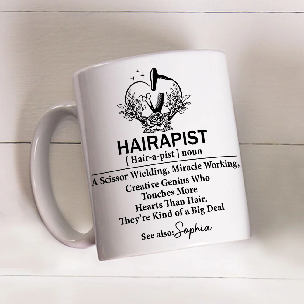 She Creates Pure Magic - Personalized Custom Coffee Mug - Image 3