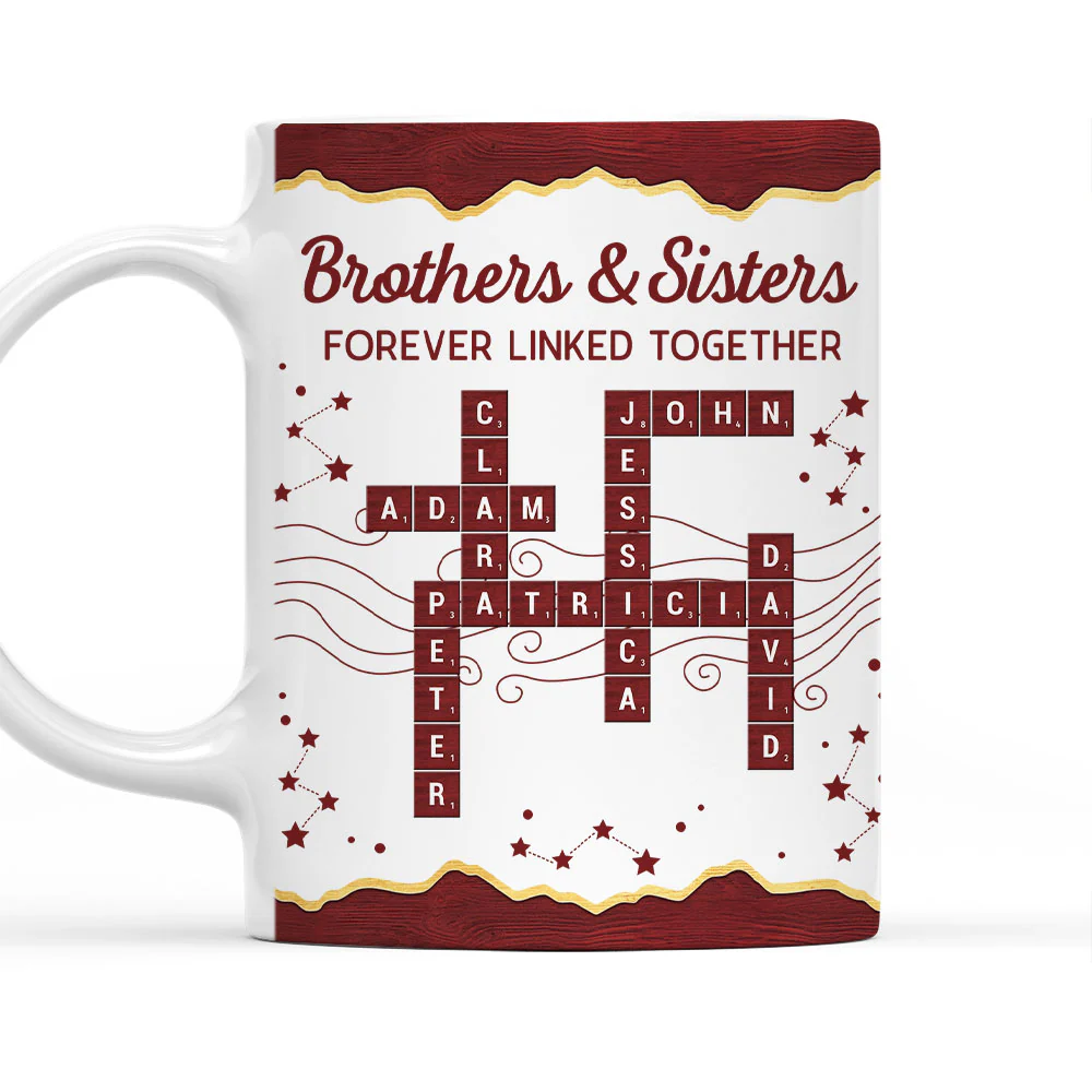 Sibling Bond - Personalized Custom Coffee Mug