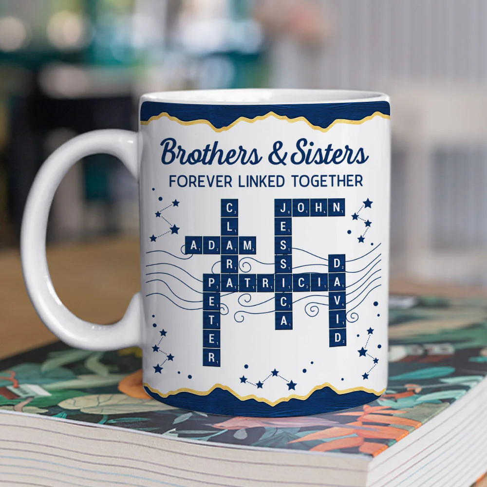 Sibling Bond - Personalized Custom Coffee Mug - Image 2