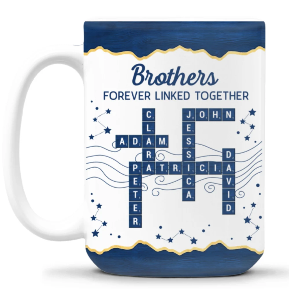 Sibling Bond - Personalized Custom Coffee Mug - Image 9